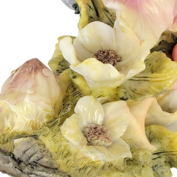 Vintage 90s Pink Ceramic Forest Fairy Figurine Home Decor Accent Fantasy Room - Picture 12 of 15